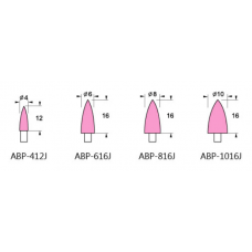 Miracle Aluminium Oxide Grinding Pin ABP-J