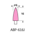 Miracle Aluminium Oxide Grinding Pin ABP-J